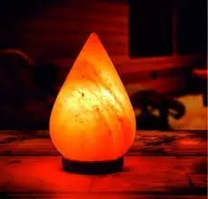 Himalayan Rock Salt lamp Drop Shape